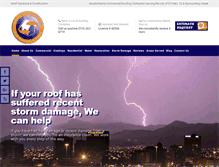 Tablet Screenshot of elpasoroofingremodeling.com